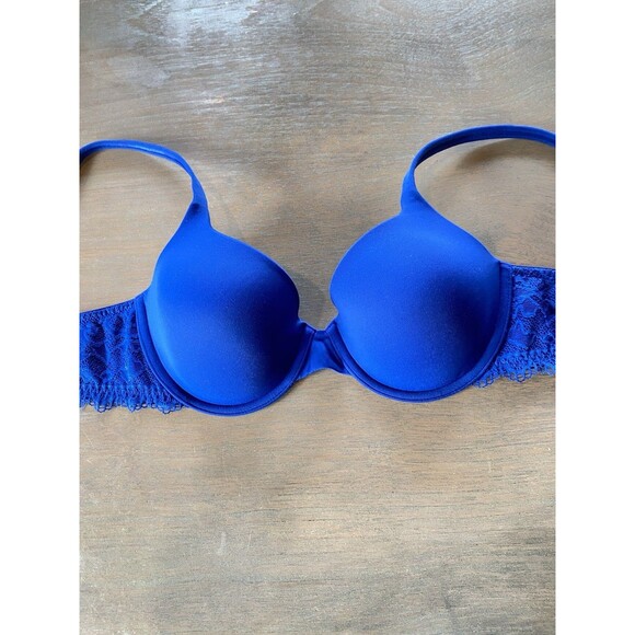 Soma Bra 36B Embraceable Enchanting Lace Demi Bras Lined Underwire Adjustable - Picture 8 of 16